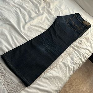 Diesel men’s Zatiny dark jeans size 36x30